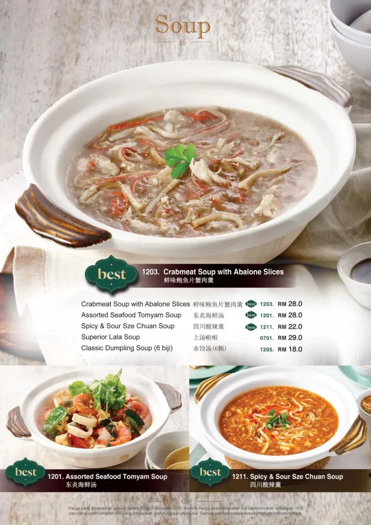 MOHD CHAN SOUP PRICES